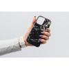 Etui na iPhone 15 PRO MAX Forcell F-Protect Mirage zgodne z MagSafe Military Drop-Test black marble