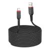 Kabel USB A do USB C Hoco 3A 3 m X59 czarny