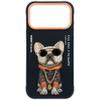 NIMMY futerał GLASSES COOL DOG do IPHONE 18 Pro/17 Pro czarny