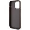 GUESS futerał do IPHONE 15 Pro Max GUHCP15XG4GFBR (4G Metal Logo) brązowy