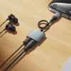 Adapter AUX USB C do 2x USB C max 10W Hoco UPA34A szary