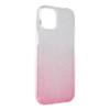 Futerał do iPhone 15 PLUS Shining transparentny różowy