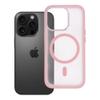 Futerał do iPhone 16 PRO Flexline Mag Cover zgodny z MagSafe różowy