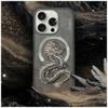 NIMMY futerał DRAGON kompatybilny z MagSafe do IPHONE 16 Pro szary