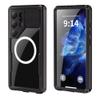 Futerał do Samsung S25 ULTRA Shellbox MARS wodoodporny z metalowym ringiem czarny