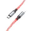 Kabel USB C do Lightning Hoco PD 20W 1 m U112 szary