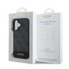 GUESS futerał do IPHONE 16 Plus GUHCP16MG4GLGR (PC/TPU 4G PU Bottom Stripe) szary