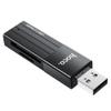 Czytnik kart SD / TF Hoco USB A 2.0 HB20 czarny