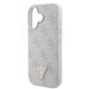 GUESS futerał do IPHONE 16 Plus GUHCP16MP4TDPP (PU Leather 4G Triangle Strass) różowy