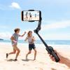 Gimbal z 3-osiową stabilizacją z pilotem bezprzewodowym Hoco K91 czarny