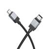 Kabel USB C do USB C Hoco 3A 60W 1 m X110 czarny