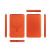 Powerbank zgodny z MagSafe Forcell F-Energy Slim F5K9 QC4.0 PD3.0 15W 5000 mAh pomarańczowy  0INT