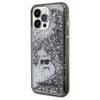 KARL LAGERFELD futerał do IPHONE 13 Pro Max KLHCP13XLKCNSK (Liquid Glitter C) transparentny