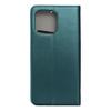 Etui z klapką na Motorola G05 / G15 Smart Magneto ciemnozielone