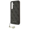GUESS futerał do SAMSUNG S24 FE GUHCS24FEGF4GBR (HC PU 4G Charm) brązowy