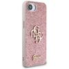 GUESS futerał do IPHONE 16e (SE 4 2025) GUHCPSE4HG4SGP (Fixed Glitter Big 4G) różowy