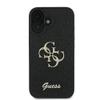 GUESS futerał do IPHONE 16 Plus GUHCP16MHG4SGK (Fixed Glitter Big 4G) czarny