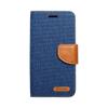 Etui z klapką na iPhone 16 PRO Canvas Book granatowe