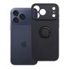 Etui na iPhone 17 Pro Max / 18 Pro Max Silicone Ring czarne