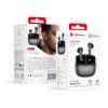 Słuchawki bezprzewodowe douszne TWS Forcell F-Audio Pulse Air ENC czarny 0INT
