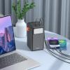 Powerbank Hoco 100000 mAh QC PD 2,4A 22,5W z wbudowaną latarką J142 black