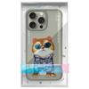 NIMMY futerał GLASSES COOL CAT do IPHONE 15 Pro Max szary