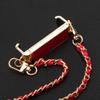 Łańcuch / Smycz z uchwytem GLAMOUR wszystkie modele max 80mm szer. CZERWONY