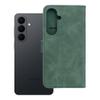 Etui z klapką na Samsung S26 PLUS Tender Book zielone