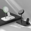 Ładowarka indukcyjna Hoco 3w1 3A 15W kompatybilna z Apple Watch CQ12 biała