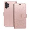 Etui z klapką na Samsung A13 4G Mezzo Book mandala złoto-różowe