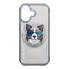NIMMY futerał GLASSES COOL DOG kompatybilny z MagSafe do IPHONE 17 szary