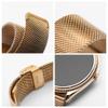 Smartwatch TITMO O-170 (AMOLED, bluetooth call, pasek stal szlachetna gold mesh) złoty 0INT
