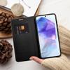 Etui z klapką na Samsung A41 Luna Book Carbon czarne