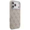 GUESS futerał do IPHONE 17 Pro Max GUHCP17XG4GFPI (PU 4G Classic) różowy