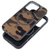 Etui na iPhone 16 PLUS Forcell F-Protect Levels Dual Layer 4D technology zgodne z MagSafe Military Drop-Test desert camo