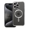 Futerał do iPhone 15 PRO MAX Electro Mag Cover zgodny z MagSafe tytanowy szary