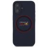 RED BULL futerał do IPHONE 16 kompatybilny z MagSafe RBHMP16S24SIILVR (Silicone red Ring) navy