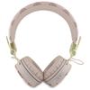 GUESS słuchawki bezprzewodowe bluetooth nagłowne ENC GUBH70EPOSMW (PU 4G Peony Script Round Shape) brązowe