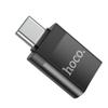 Adapter OTG USB C do USB A Hoco UA17 czarny