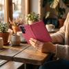 Etui z klapką na Redmi NOTE 15 PRO 4G Mezzo Book koty czerwone