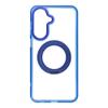 Etui na Samsung A27 Frame Circle Stand zgodne z MagSafe granatowe