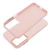 Futerał do Samsung A16 5G / A16 4G Frame pudrowy róż