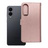 Etui z klapką na Samsung S25 EDGE Mezzo Book teddy bear złoto-różowe