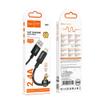 Kabel USB A do Lightning Hoco 2,4A 2 m X89 czarny