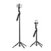 Selfie stick Hoco tripod z pilotem bezprzewodowym obrotowy 360 stopni z automatycznym śledzeniem twarzy K32 czarny
