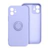 Futerał do iPhone 16e (SE 4 2025) / 17e Silicone Ring fioletowy