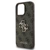 GUESS futerał do IPHONE 16 Pro GUHCP16L4GMGBR (4G PU Big Logo) brązowy
