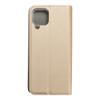 Etui z klapką na Samsung A22 4G Smart Case Book złote