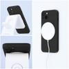 Futerał do iPhone 13 PRO MAX Silicone Mag Cover zgodny z MagSafe czarny