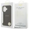 GUESS futerał do IPHONE 17 kompatybilny z MagSafe GUHMP17SPSAREGSW (PU W/ Classic Logo) brązowy